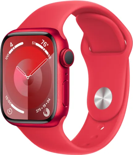 Смарт-часы Apple Watch 9 GPS 41mm алюминий спортивный ремешок M / L