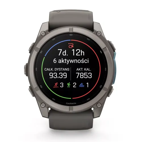 Smartwatch Garmin Fenix 9 51mm Pebble Grey/Titanium