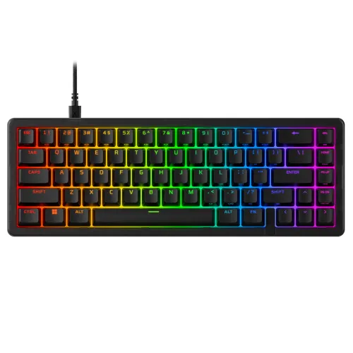 Klawiatura mechaniczna HyperX Alloy Origins 2 65 Red Switch Czarny