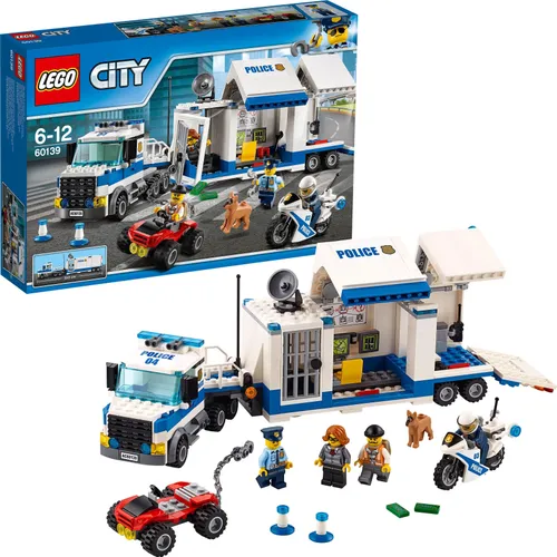 Конструктор Lego City мобильный командный центр (60139)