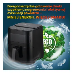 Air fryer Extralink Home SJ-520 1600W 5,2l Aplikacja mobilna