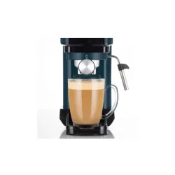 Экспресс для кофе колбовый Ariete Smart Slim Espresso 1399/18, 1300 Вт, синий, кофемашина эспрессо