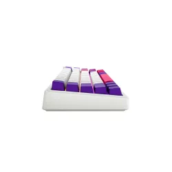 Klawiatura mechaniczna Lorgar KBP70MW Toxic Purple Biały