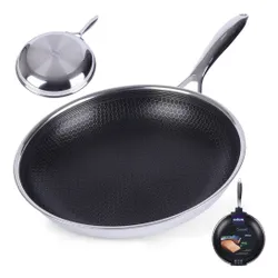 Patelnia stalowa COOKCELL 28 cm