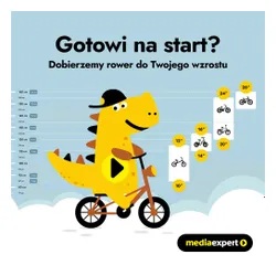 Rower dziecięcy DINO BIKES Dinozaury 12 cali dla chłopca Czarny