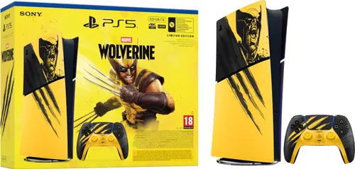 Konsola SONY PlayStation 5 Digital Marvel’s Wolverine Battle Yellow