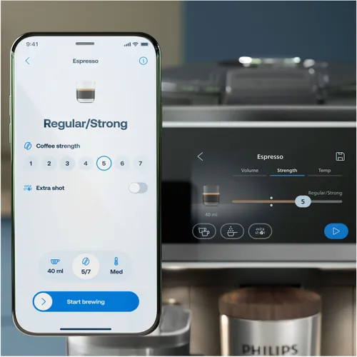Автоматическая кофемашина Philips EP8757/12 LatteGo Pro приготовление молока горячее холодное Cold Brew