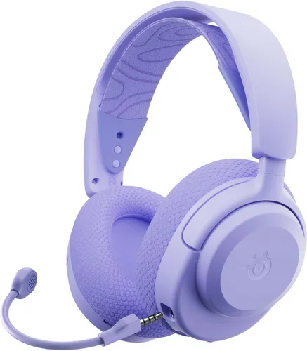 Słuchawki STEELSERIES Arctis Nova 3X Wireless, Nauszne, Dźwięk przestrzenny Fioletowy