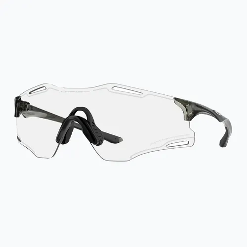 Okulary przeciwsłoneczne Oakley Cybr Zero trans grey smoke/clear to black irid photochromic