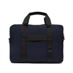 Geantă pentru Laptop Les Deux Terrence Ripstop geantă pentru Computer single LDM940028 Bleumarin închis / Alb 460201