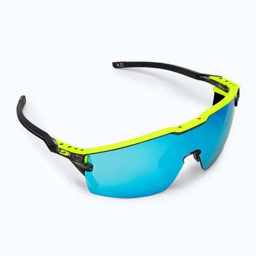 Okulary przeciwsłoneczne Julbo Ultimate Cover Polar HD black/yellow fluo/capsule ocean master