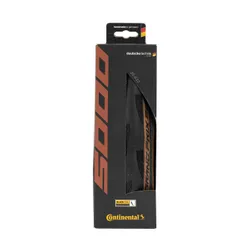 Opona rowerowa Continental Grand Prix 5000 fold 700 x 25C black/transparent