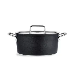 FISSLER Adamant 24 cm - garnek aluminiowy z pokrywką