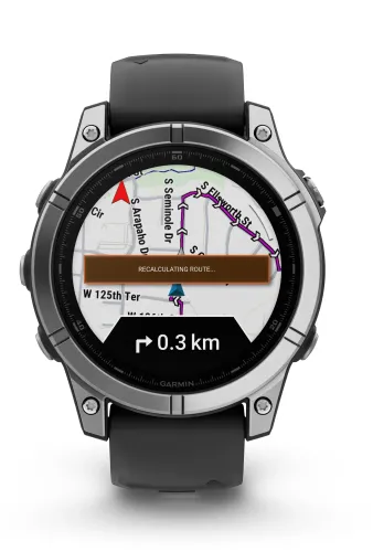 Smartwatch Garmin Fenix E 47mm GPS Srebrny