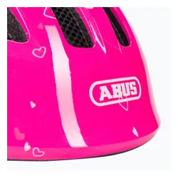 Kask rowerowy dziecięcy ABUS Smiley 3.0 pink butterfly