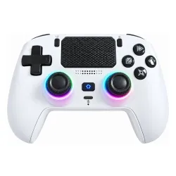 Pad FroggieX FX-P5-GP4-W Vibe City Edition do PC, PlayStation 5, Android, iOS Bezprzewodowy Biały