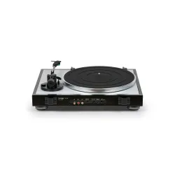 Gramofon Thorens TD 402 DD Półautomatyczny Napęd bezpośredni Przedwzmacniacz Czarny błyszczący