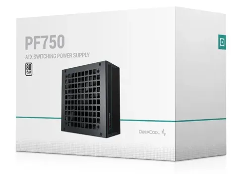 Zasilacz DeepCool PF750 750W 80+ Czarny