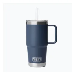 Kubek termiczny YETI Rambler Straw 739 ml navy