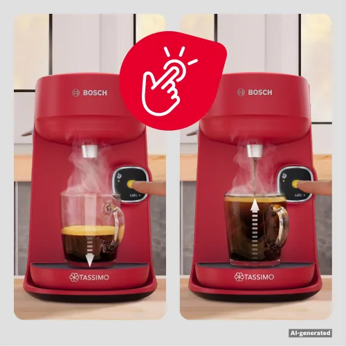 Ekspres BOSCH Tassimo Harmony Plus TAS173B Czerwony