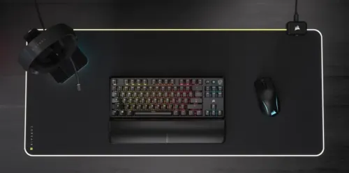 Klawiatura mechaniczna Corsair K70 Core TKL Wireless RGB KR2 MLX Red Czarny