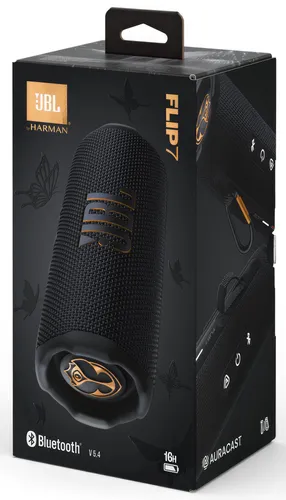 Głośnik mobilny JBL Flip 7 Tomorrowland Czarny