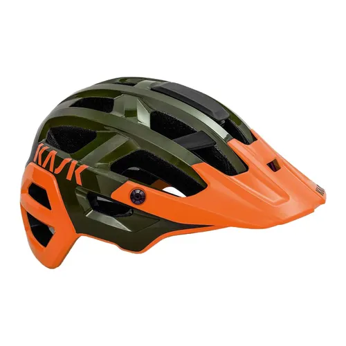 Kask rowerowy KASK Rex zielono-pomarańczowy CHE00038.266
