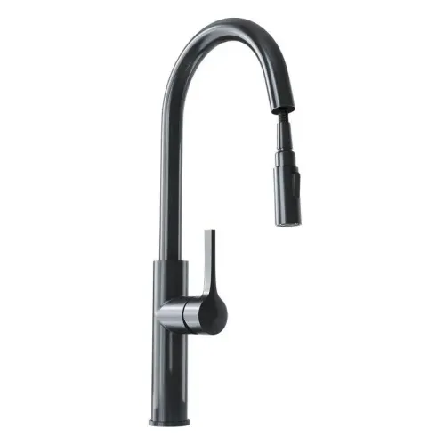 Bateria Globalo Divio Antracytowy Mosiądz/Pvd