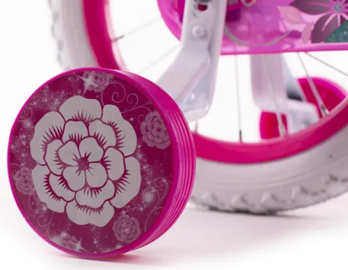 Rower dziecięcy HUFFY Disney Princess 14 cali dla dziewczynki Różowy