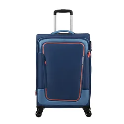 Walizka średnia American Tourister Pulsonic - combat navy