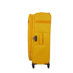 Walizka duża poszerzana Samsonite CityBeat - golden yellow