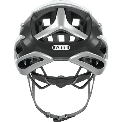Kask rowerowy Abus AirBreaker srebrny