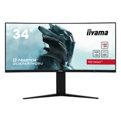 Monitor iiyama G-Master Red Eagle GCB3480WQSU-B1 34" UWQHD VA 180Hz 0,4ms Zakrzywiony Gamingowy