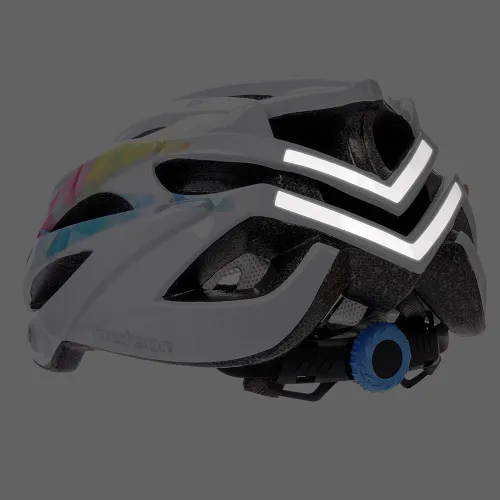 Kask rowerowy regulowany miejski METEOR SHIMMER S 52-56 siatka otwory wentylacyjne