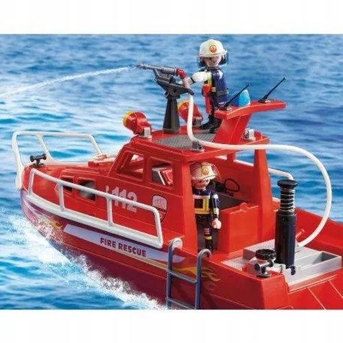 Комплект Пожарной Охраны Playmobil 9503 С Мотором