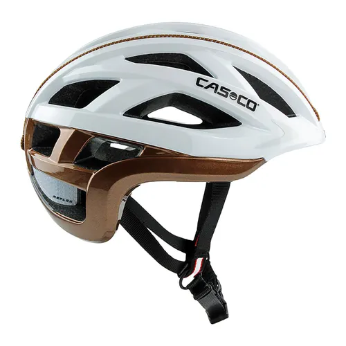 Kask rowerowy CASCO Cuda 2 Strada white/mocca