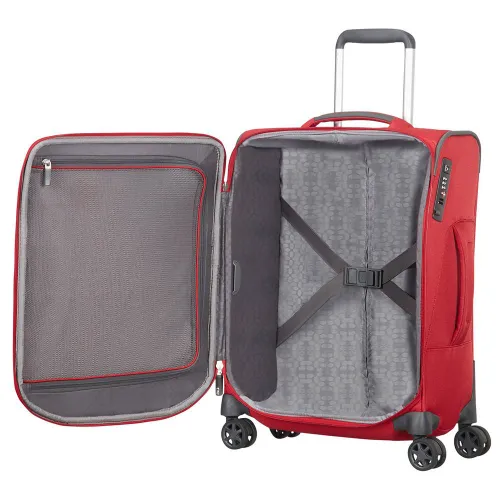 Walizka kabinowa Spark SNG Spinner Samsonite - red