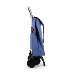 Cărucior pliabil cu 4 roți Rolser I-Max Tweed - albastru