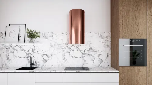 Okap Globalo Lobelio 39.1 Wine Copper Miedź
