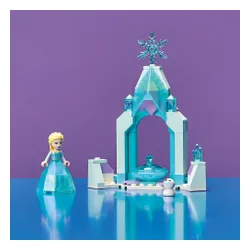 LEGO 43199 Disney Dziedziniec zamku Elsy