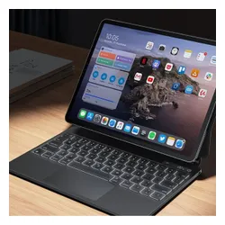 Etui na iPad Pro USAMS Miaoke 12.9 cali Czarny Klawiatura