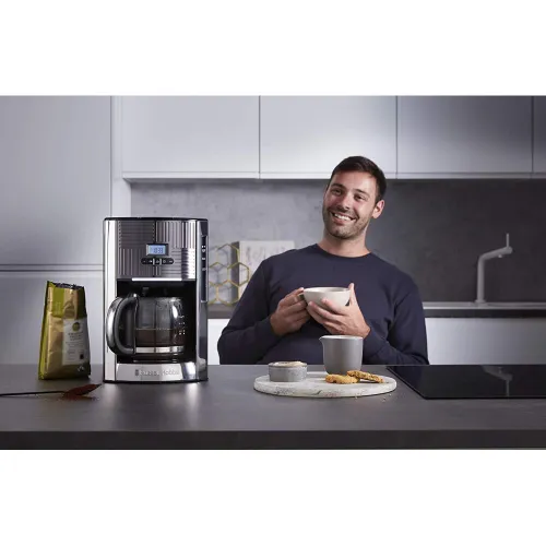 Ekspres RUSSELL HOBBS Geo Steel 25270-56/RH Szary