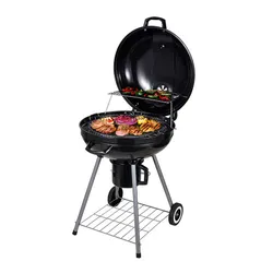Grill węglowy VELACO VL04-BLACK Czarny