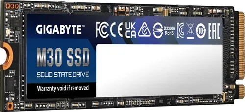 Gigabyte M30 512 GB M. 2 2280 PCI-E x4 Gen3 NVMe SSD (GP-GM30512G-G )