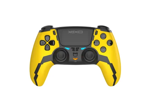 Pad Yaxo Hornet Fury Elite Solar Yellow do PC, PS4, PS3, NSW2, NSW, Android, iOS, NVIDIA Shield, Steam Bezprzewodowy