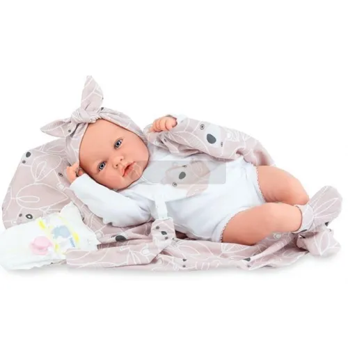 Lalka hiszpańska Ane Polar z kocykiem 45cm