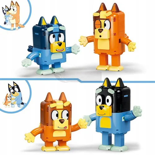 LEGO Bluey 11217 Rodzina Blue z klocków, zestaw klocków 5+