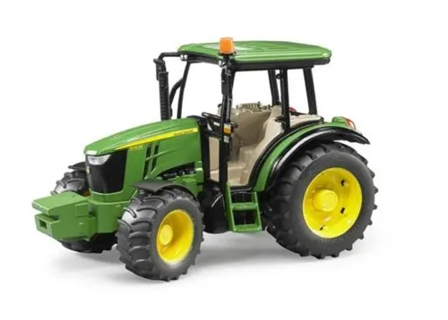 BRUDER Pojazd Traktor John Deere 5115M z przyczepą wywrotką