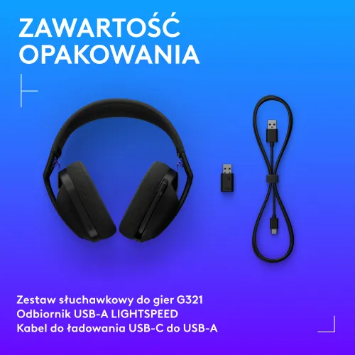 Logitech G321 Czarne