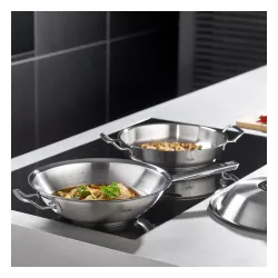 FISSLER Original Profi Collection 24 cm - patelnia ze stali nierdzewnej do serwowania